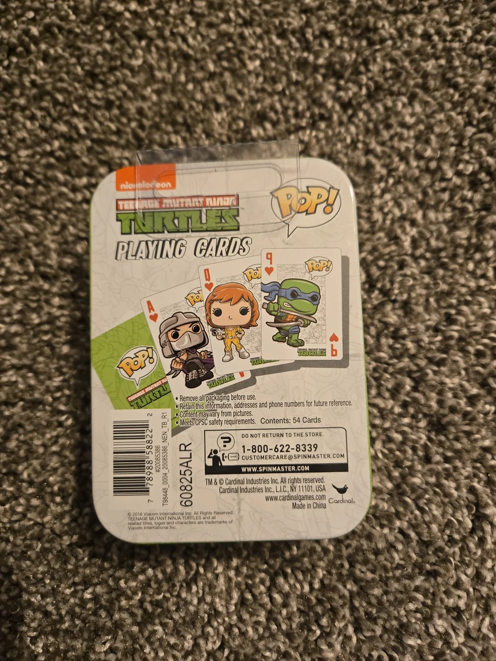 Teenage Mutant Ninja Turtles Green Pop! Playing Card Game